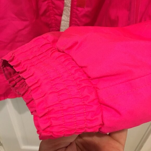 Vintage Obermeyer Sport Jacket Size Ladies 12 HOT NEON PINK - Picture 7 of 11